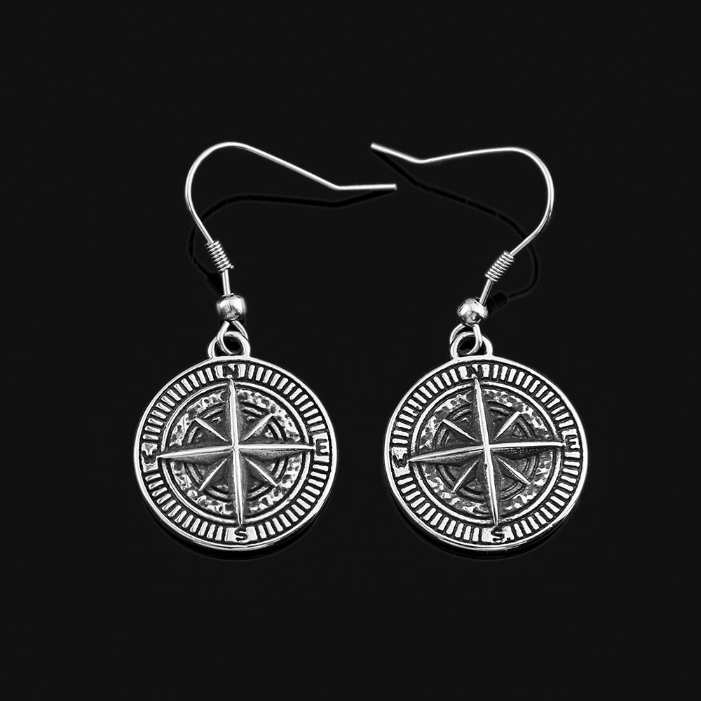 Amazon's New Men's Fashion Titanium Steel Viking Earrings