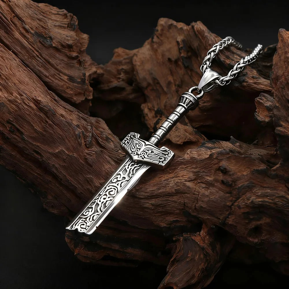Punk Viking Dagger Men's Ring