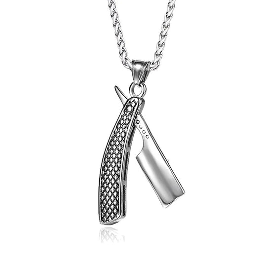 Punk Hip-Hop Stainless Steel Men's Pendant Necklace
