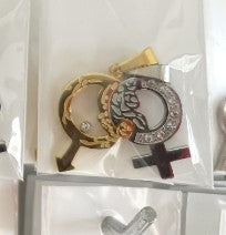 Trendy Titanium Steel Couple Pendant Necklace for Men and Women - Perfect Gift for Couples