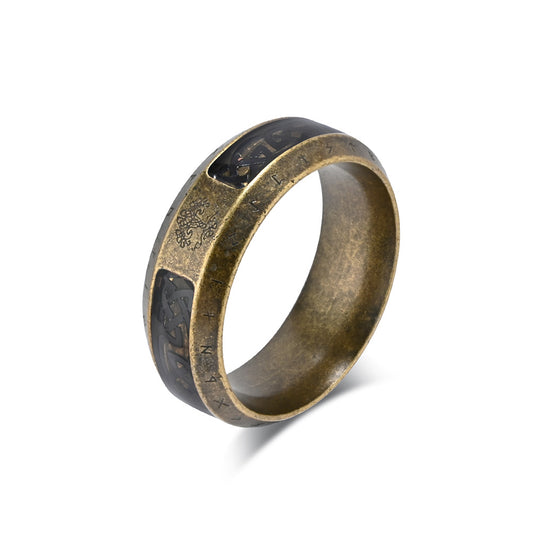 Steel Ring – Vintage Nordic Viking Everyday Wear
