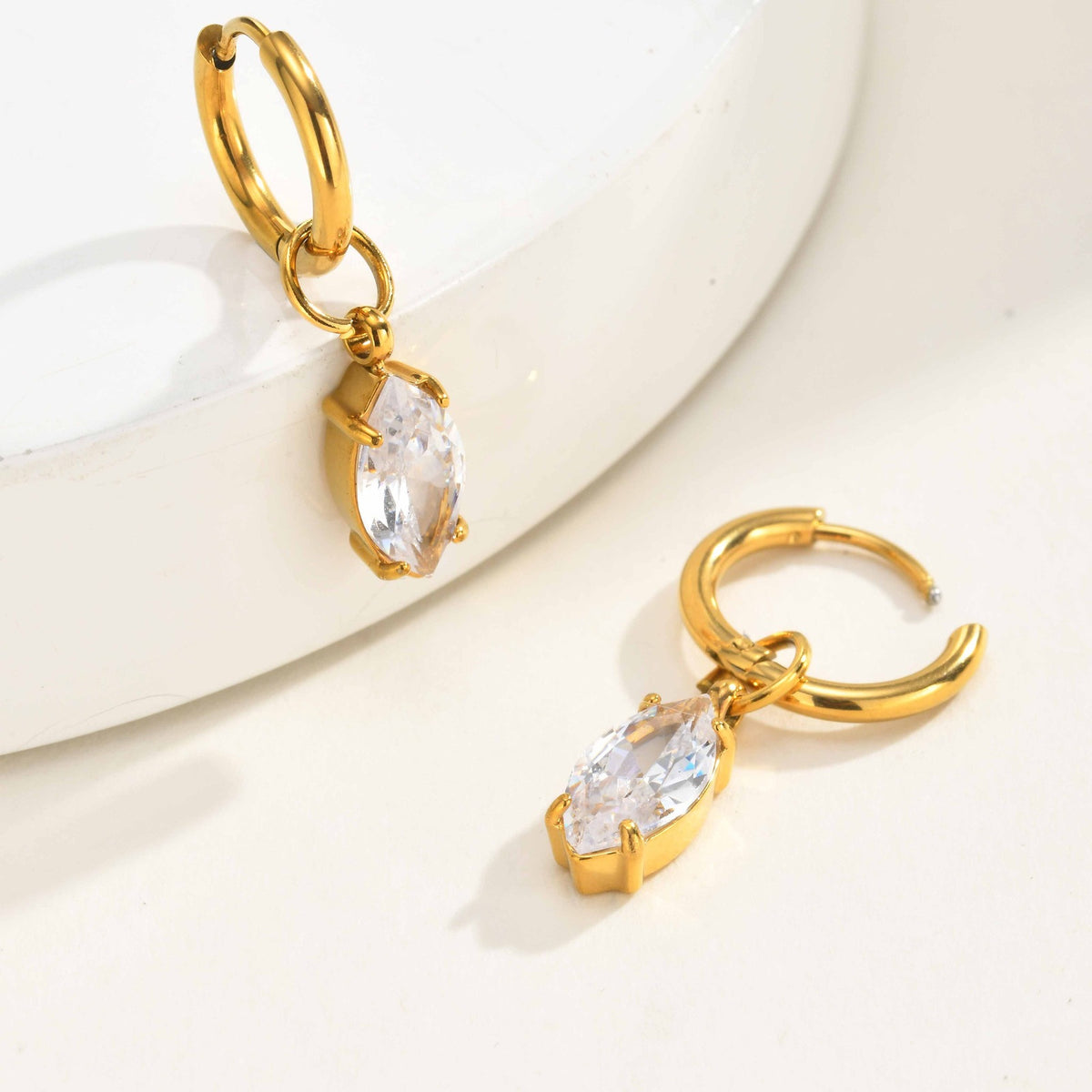 Modern Stainless Steel Earrings