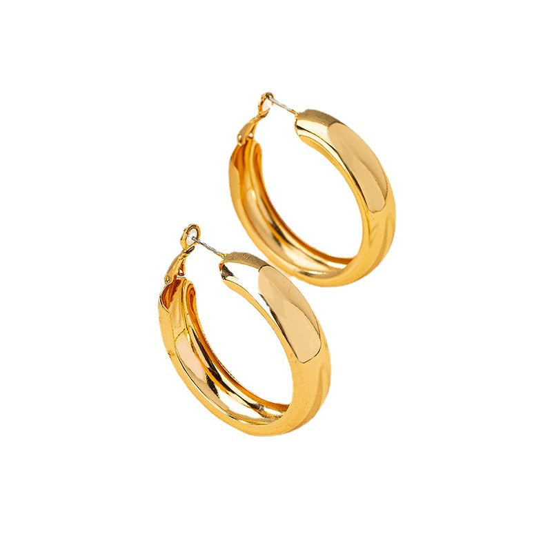 European Chic Metal Earrings - Vienna Verve Collection
