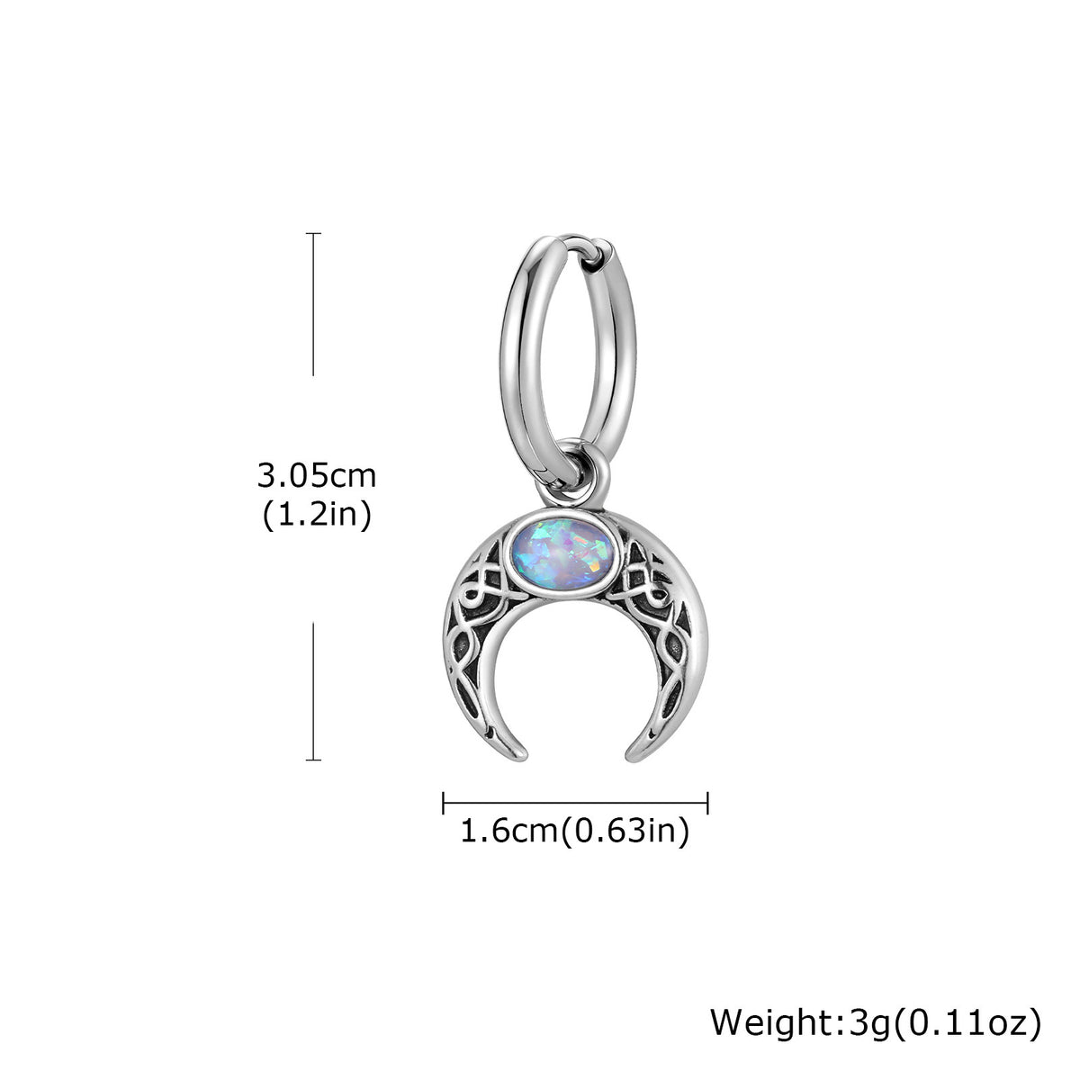 Stainless Steel Vintage Earrings