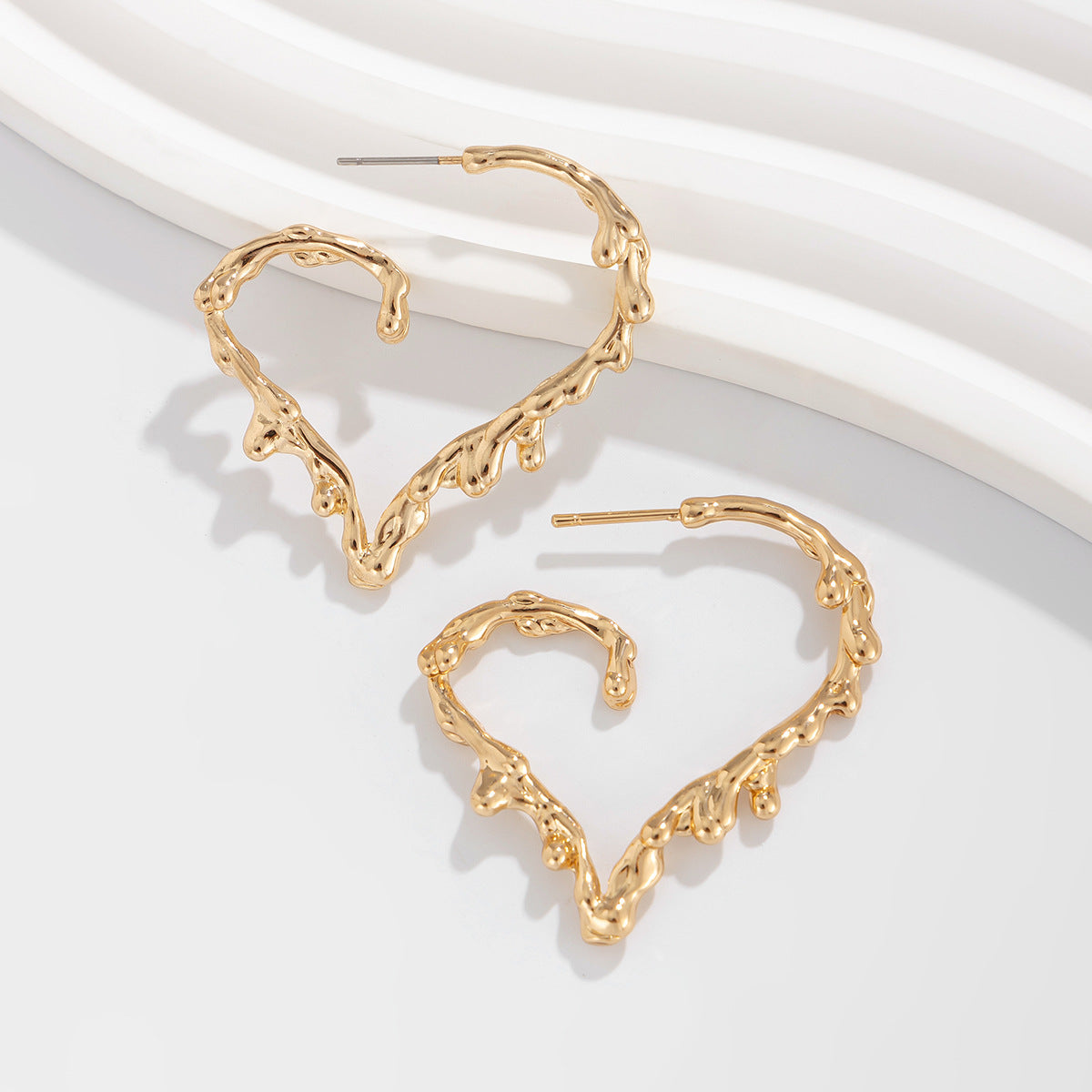 Planderful Vienna Verve Earrings – Creative Lava Splicing Design