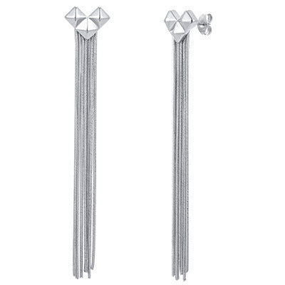 Stainless Steel Heart Earrings