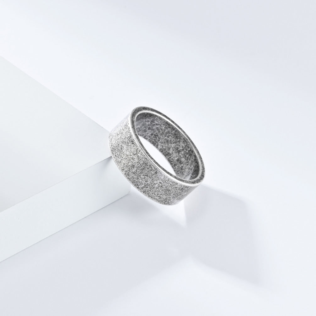 Steel Ring - Vintage Everyday Wear