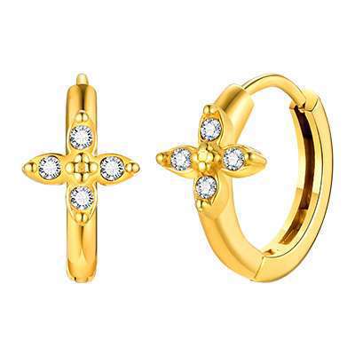 Stainless Steel Heart Earrings — Nine Styles