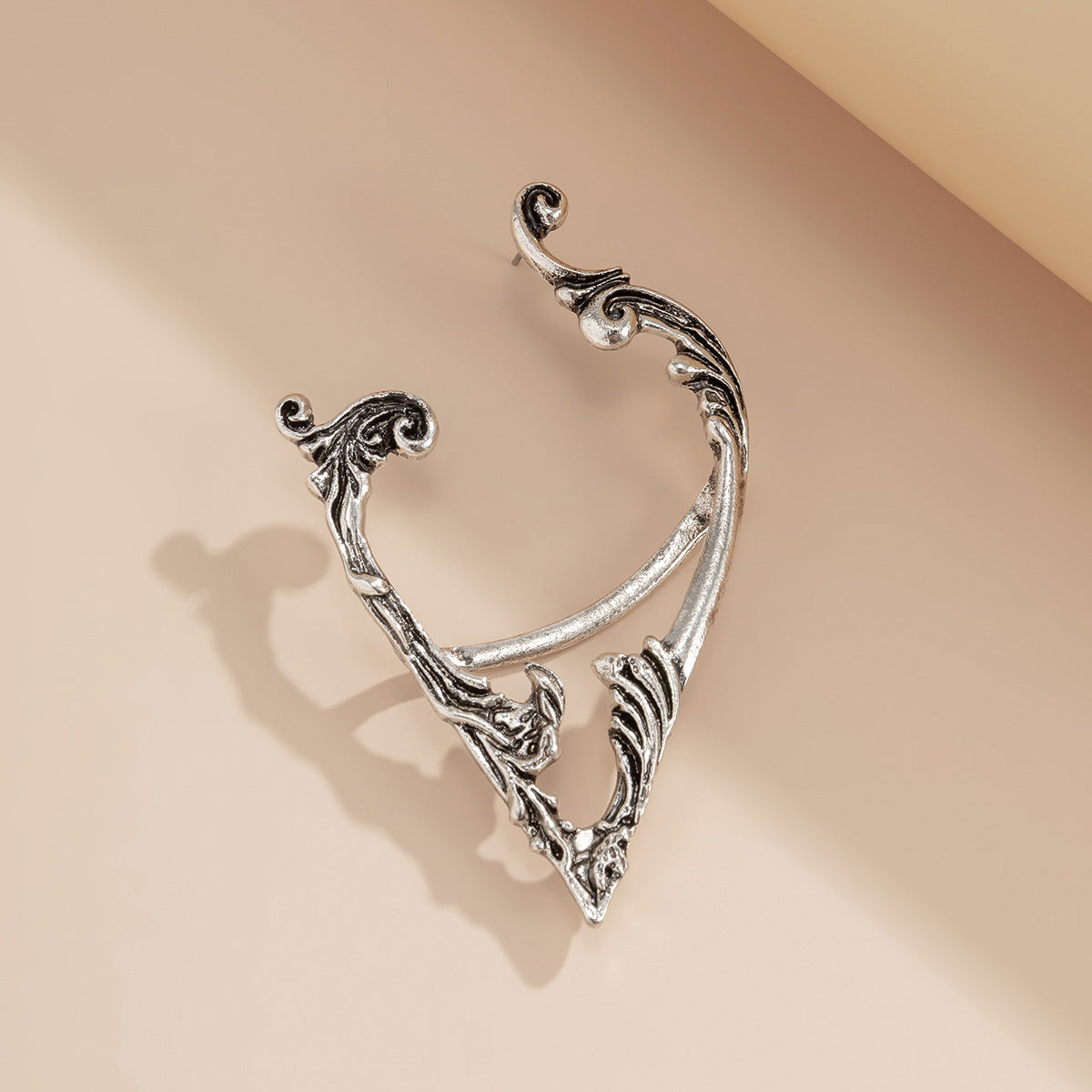 Planderful Halloween Outline Earrings For Women Retro European American Elf Studs Dark Wind Versatile Statement