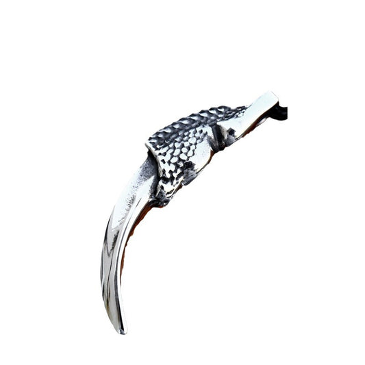 Titanium Steel Eagle Claws Pendant: Retro-Inspired Stainless Steel Accessory for Men