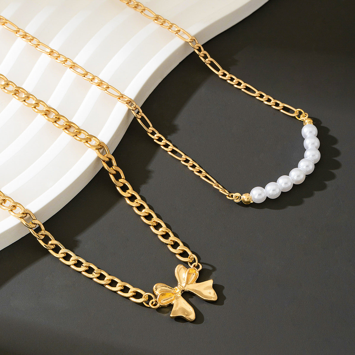 Planderful Vienna Verve Necklace Set – Exquisite Retro Fashion Design