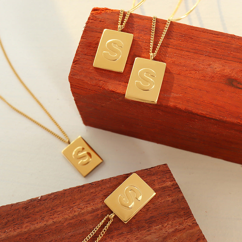 Luxurious Gold-Plated French Necklace for Stylish Women