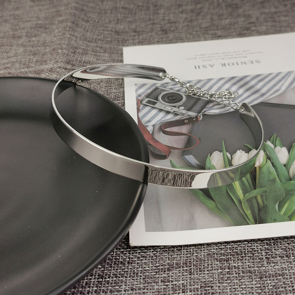 Planderful Savanna Rhythms Alloy Choker – Exaggerated Fashion Statement