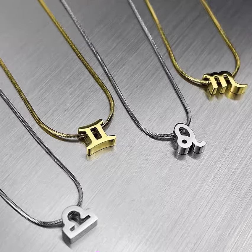 Planderful Jewelry Twelve Constellations Necklace