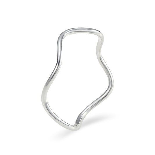 Minimalist Solid 925 Sterling Silver Ring