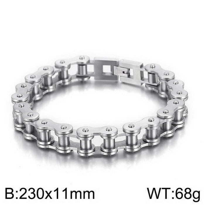 Planderful Personalized Bicycle Chain Necklace For Men