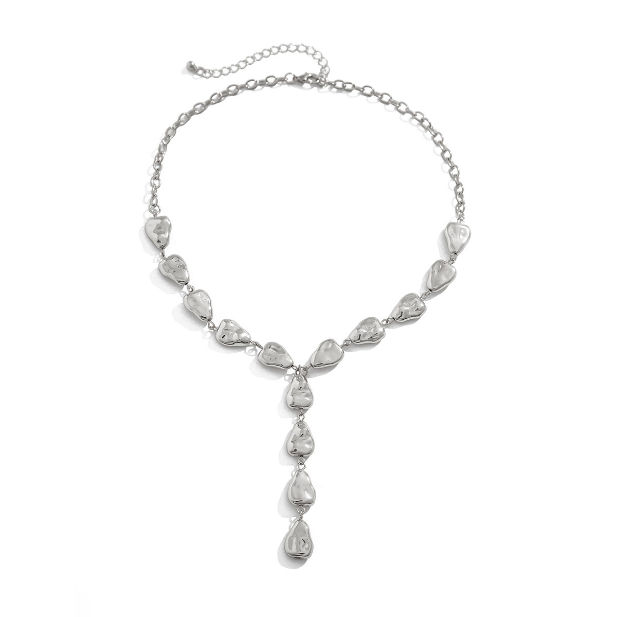 Baroque Teardrop Y-Shaped Necklace