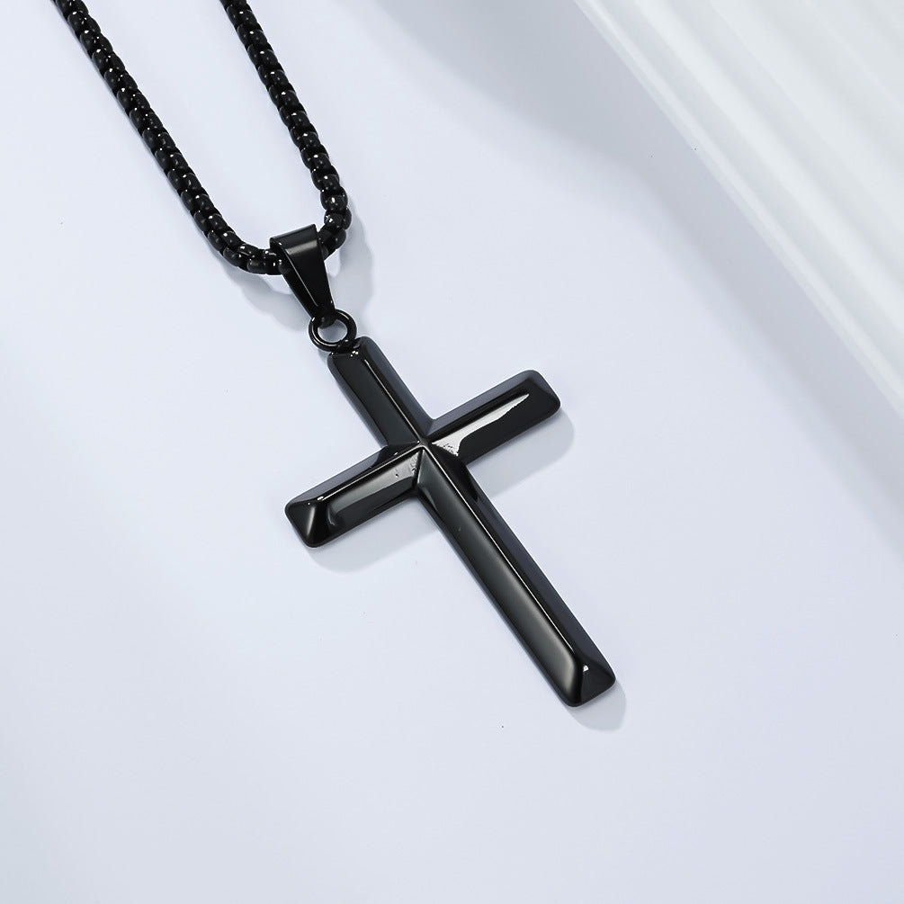 Stainless Steel Cross Necklace