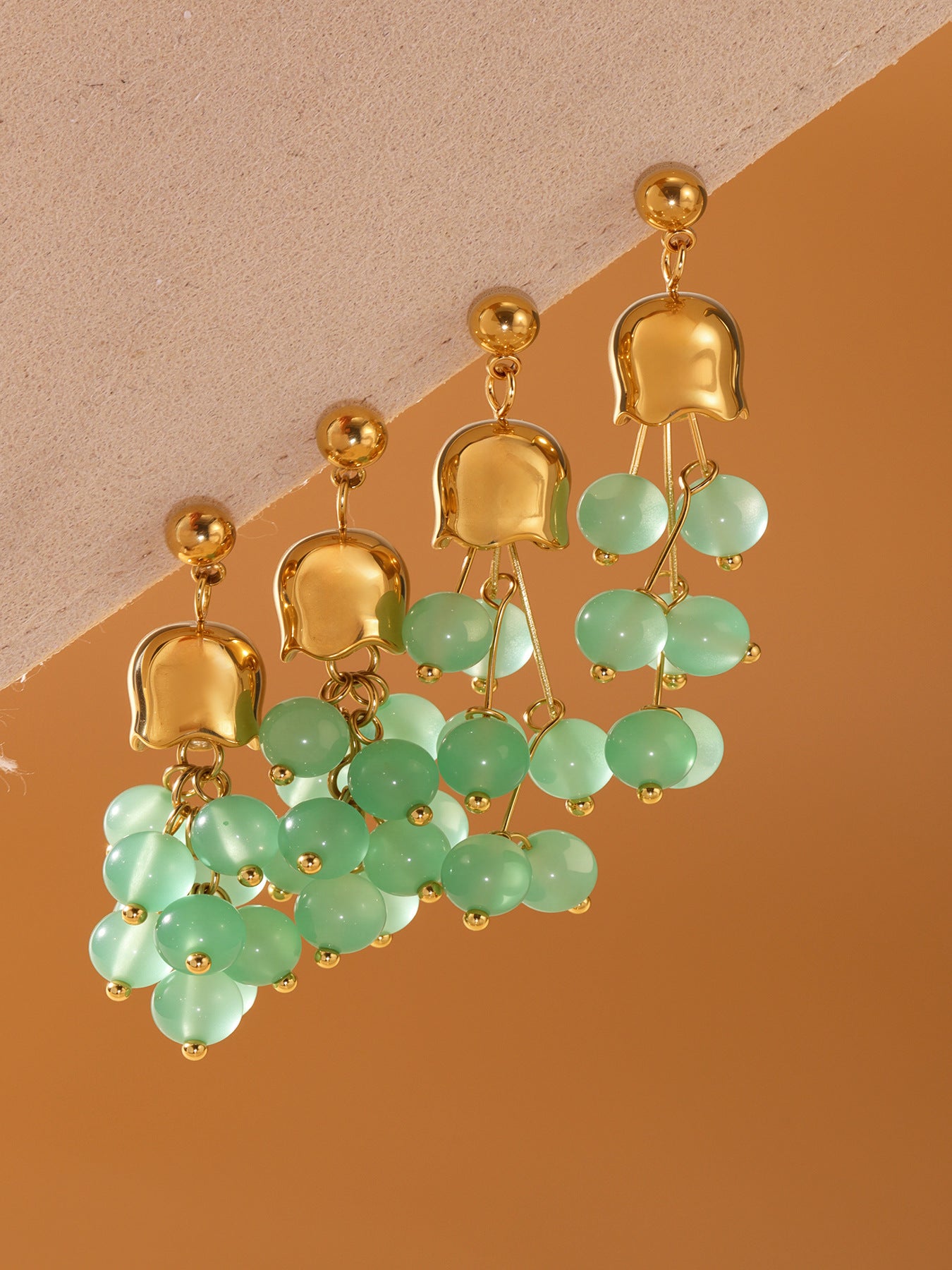 Planderful Turquoise Tassel Earrings Women Everyday Genie