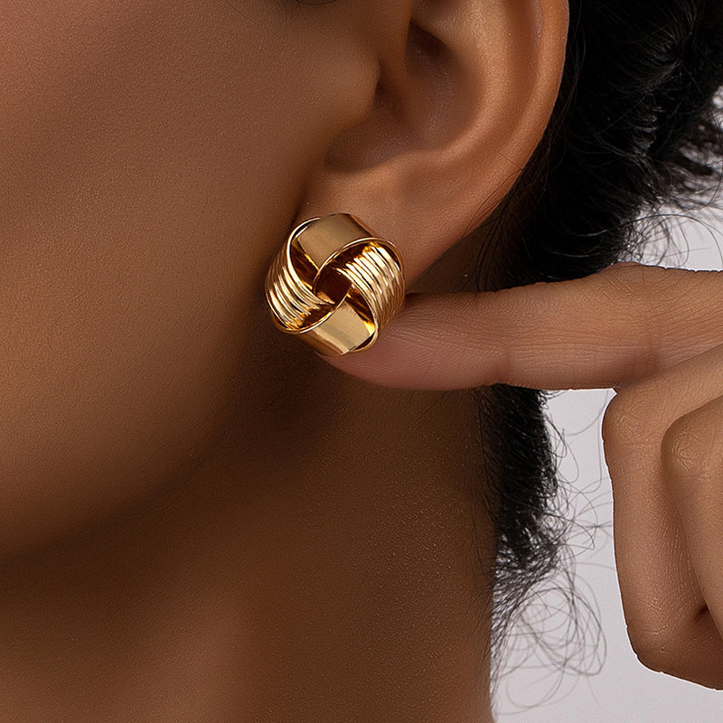 European Charm Metal Earrings - Vienna Verve Collection