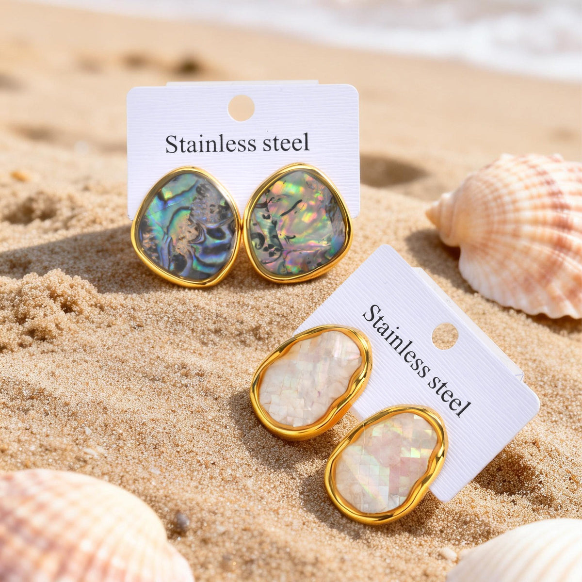 Stainless Steel Vintage Earrings