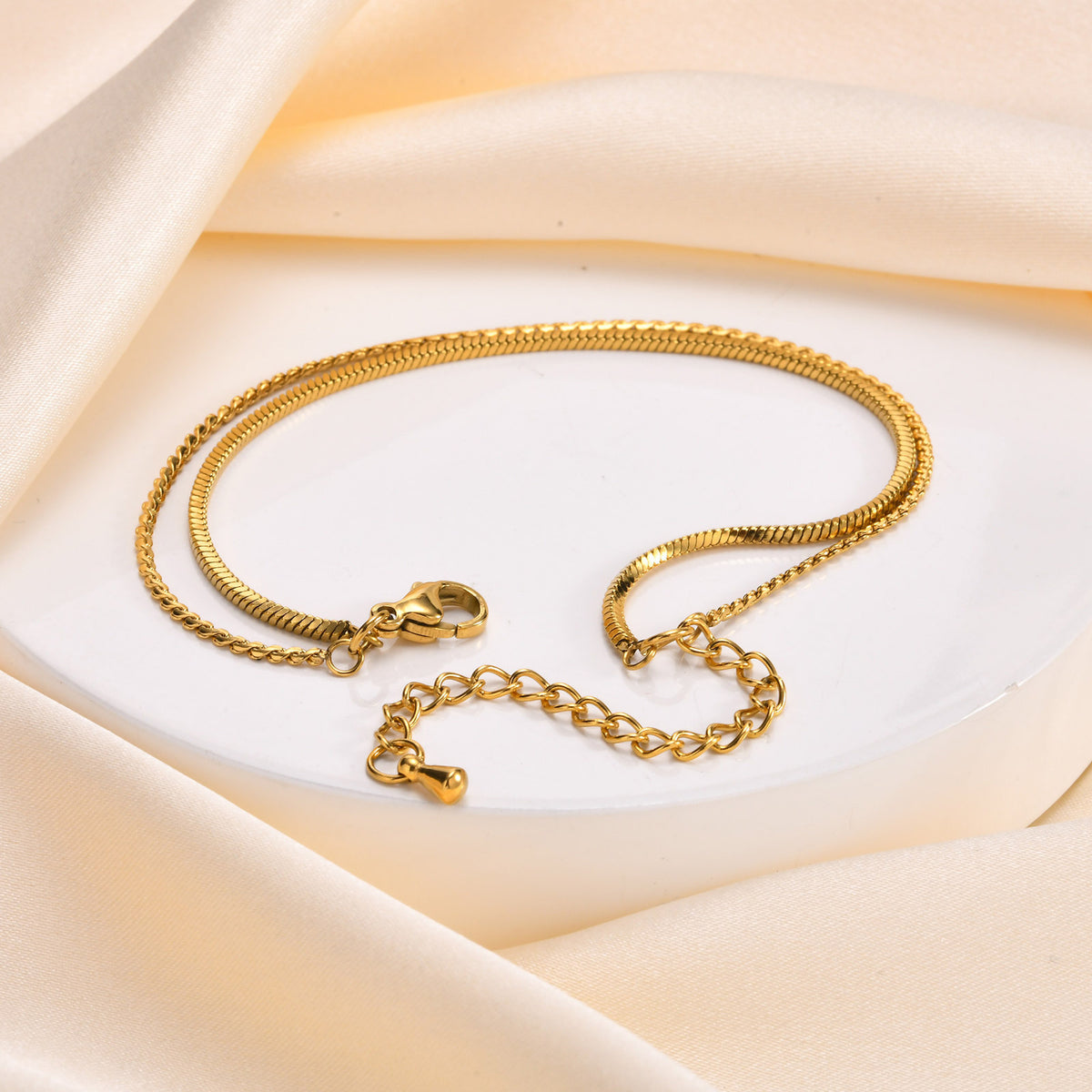 Snake Stainless Steel Bracelet
