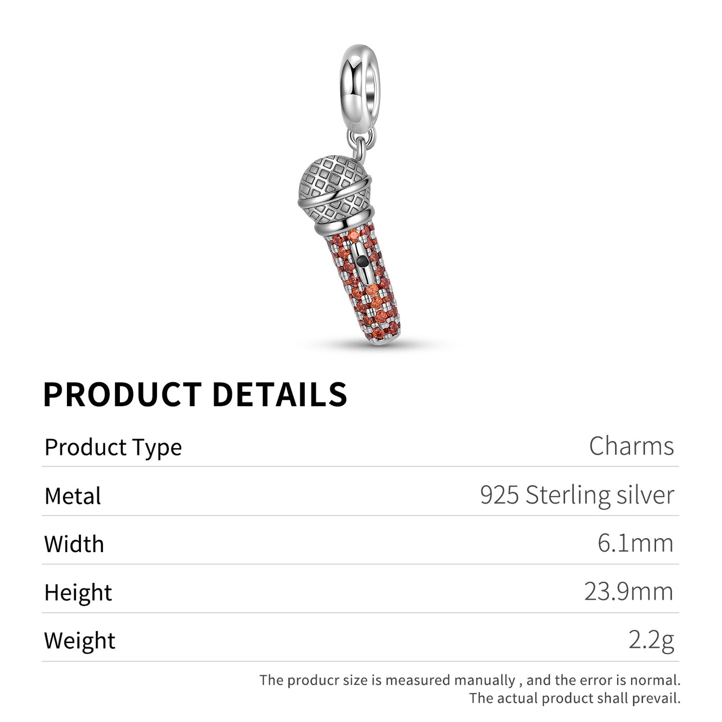 Planderful Jewelry Sterling Silver Zircon Pendant Necklace