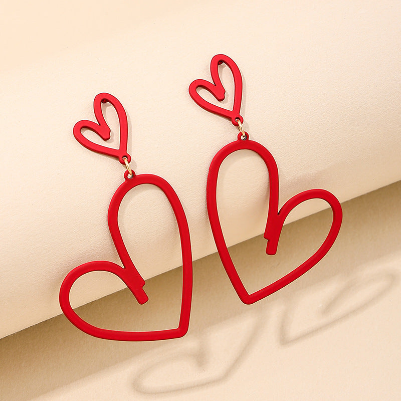 Sweet Summer Romance Metal Earrings - Vienna Verve Collection