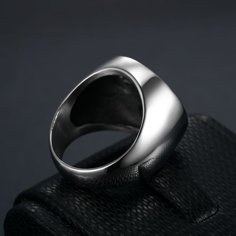 Celtic Knot Ring For Men Stainless Steel Hollow Concentric Pattern Premium By Planderful Everyday Genie