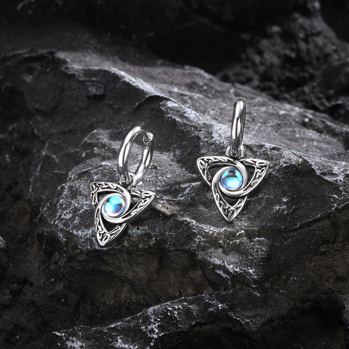 Modern Stainless Steel Earrings — Two Styles