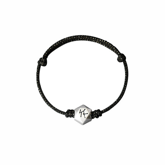 Fortune's Favor: Sterling Silver Constellation Bracelet for Couples