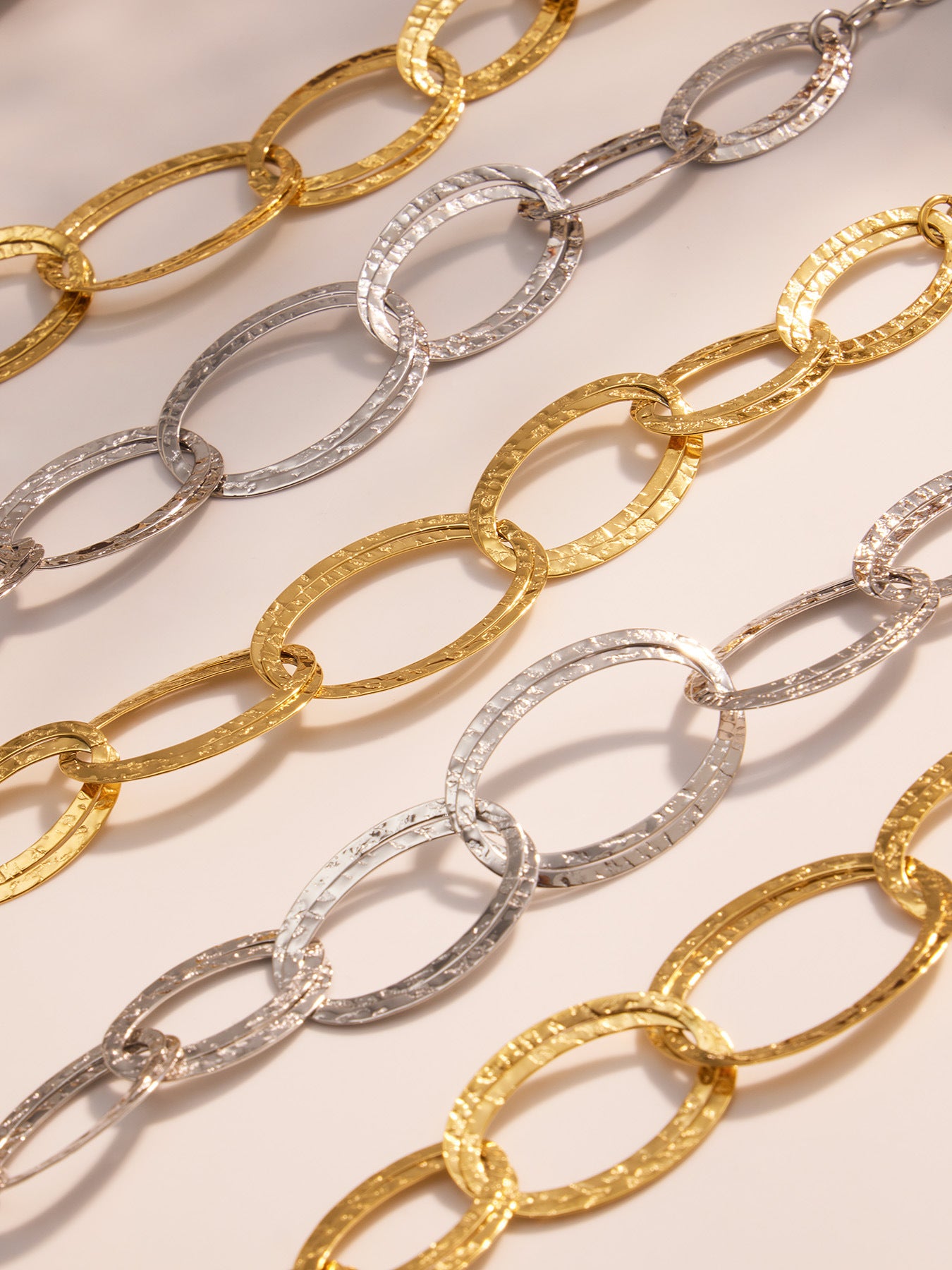 Planderful Hammer Bracelet Double Layer 18K Gold Plated Her