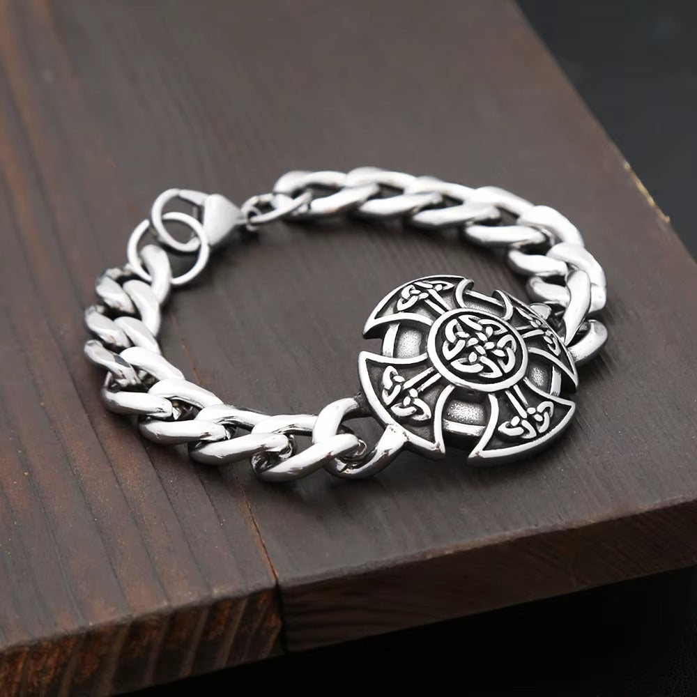 Viking Street Stainless Steel Men's Bracelet