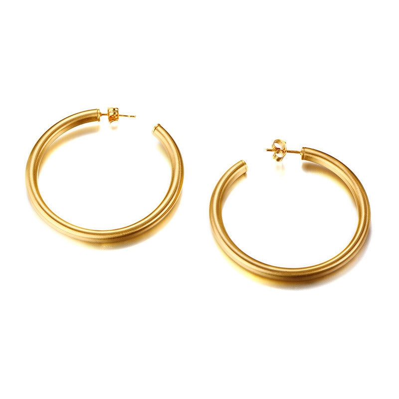 New Product Launch Women's Korean Style Stainless Steel Earrings