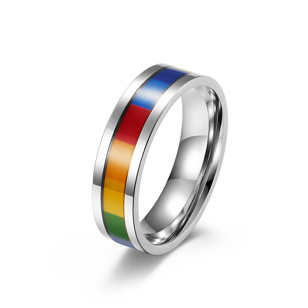 Unisex Stainless Steel Ringless Ring