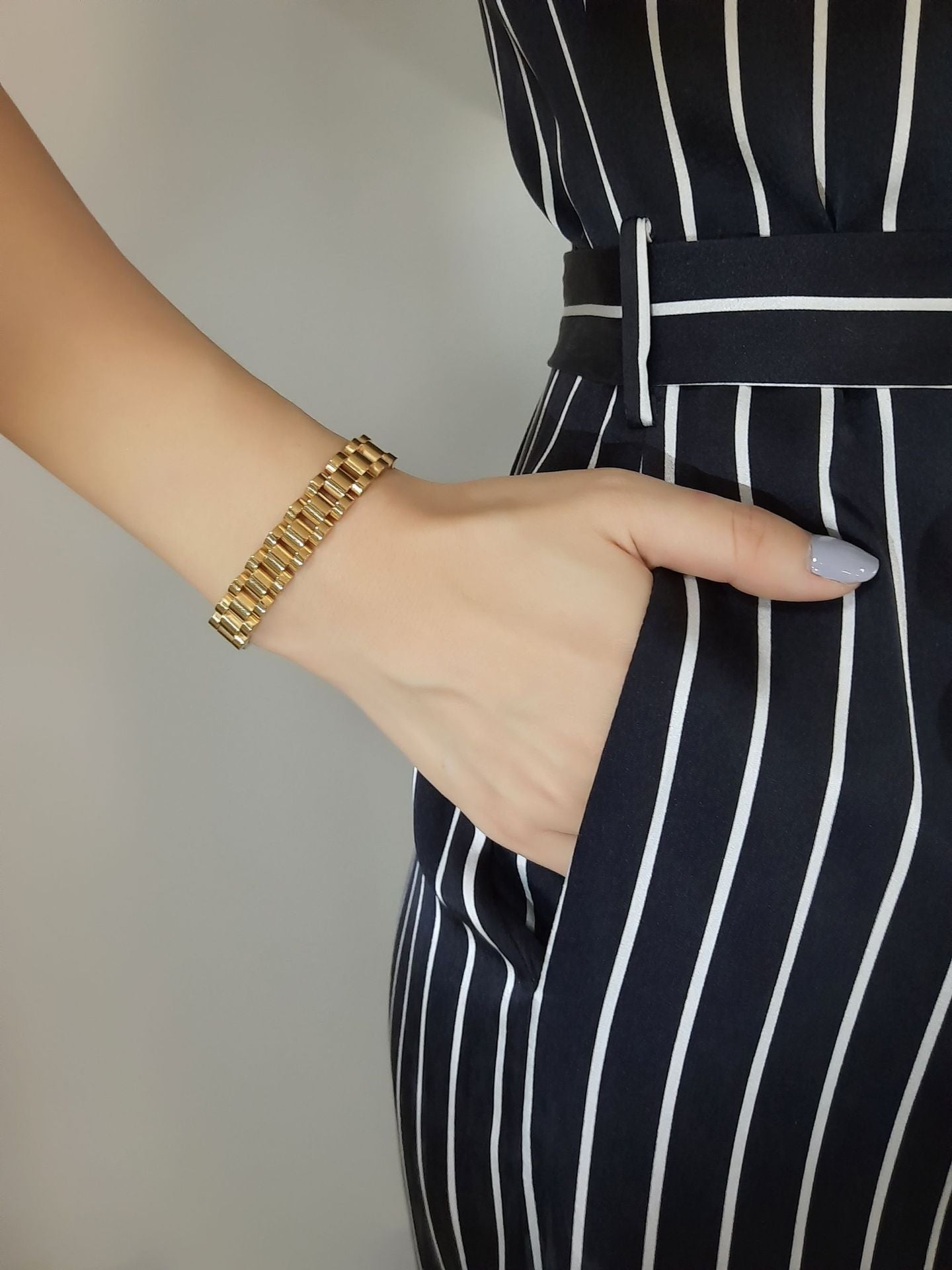 Bracelets Cross-border Accessories Titanium Steel Bracelet Men's Bracelet European and American