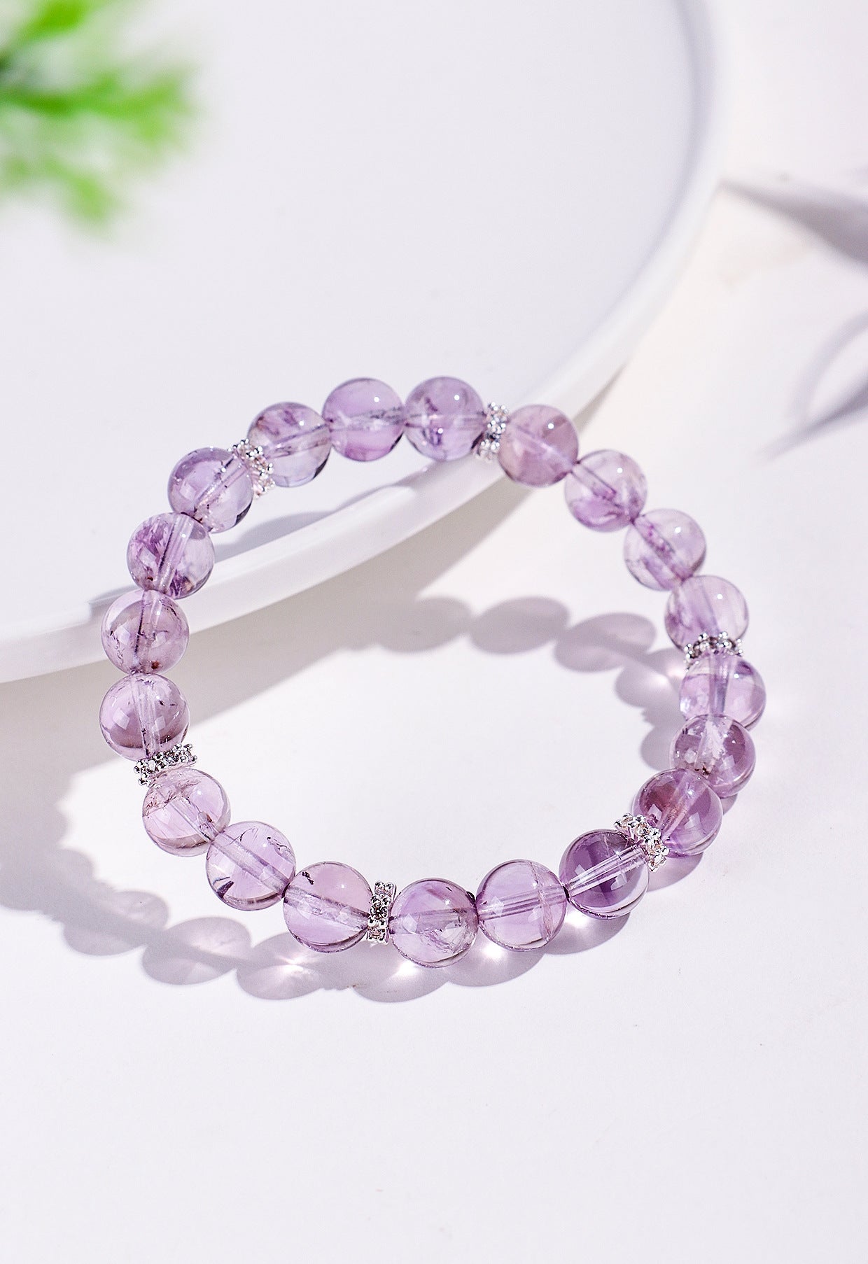 Planderful Fortune's Favor Amethyst Bracelet – Elegant Natural Gemstone Design