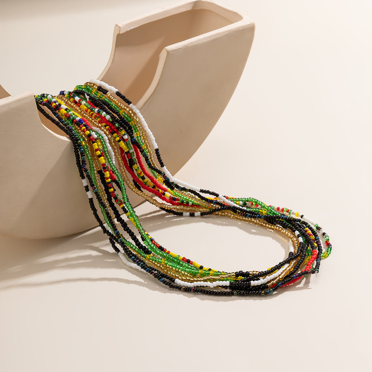 Pastoral Style Vienna Verve Multi-layer Body Chain Women's Waist Chain