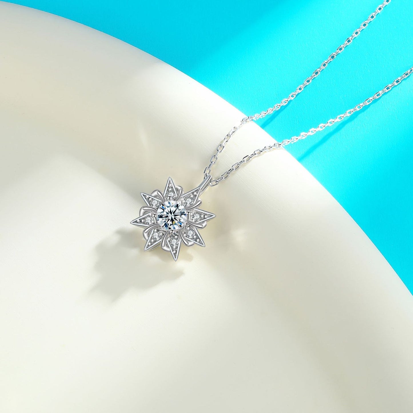 Amazon Cross-Border Explosion S925 Sterling Silver Necklace