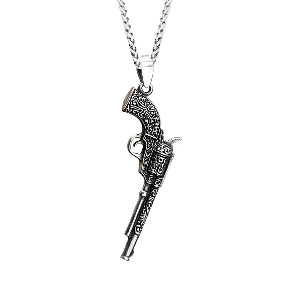 Punk Mold Stainless Steel Men's Pendant Necklace