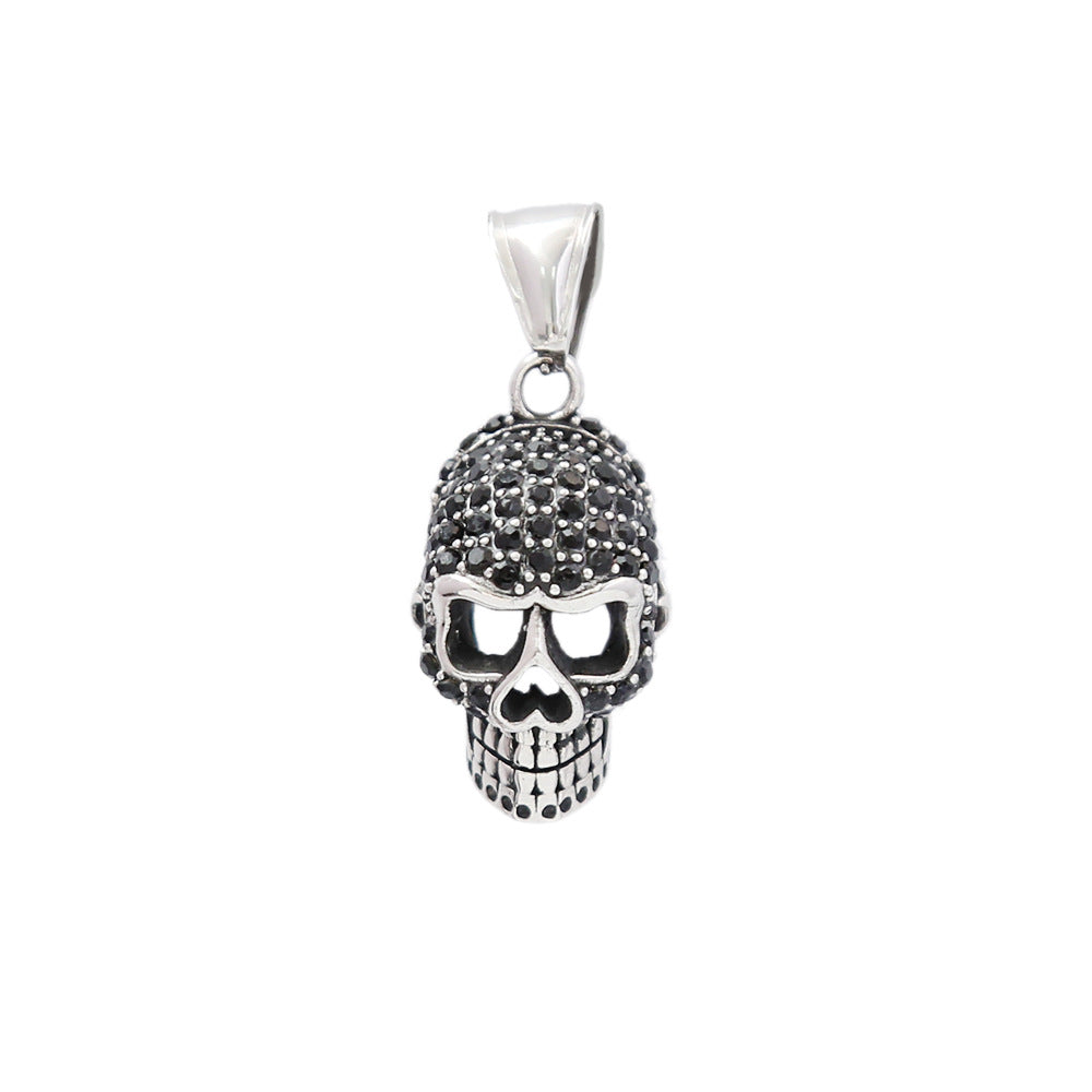 Punk Skull Stainless Steel Men's Ring