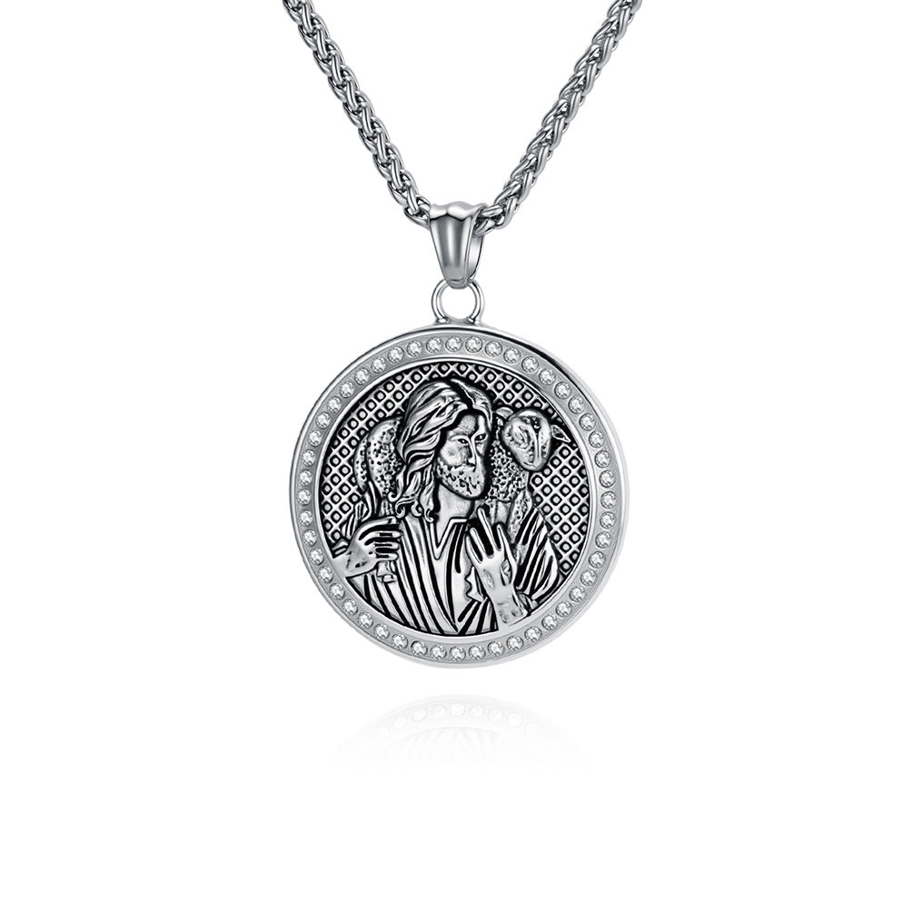 Stainless Steel Vintage Necklace
