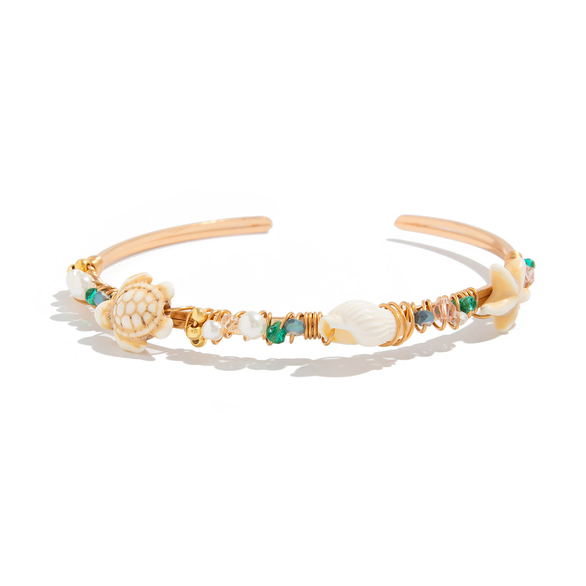 Planderful Vienna Verve Bracelet – Bohemian Crystal Design for Beach Vacation Style