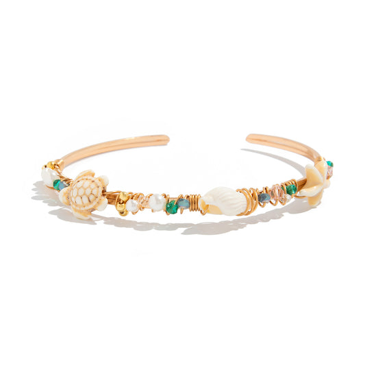 Planderful Vienna Verve Bracelet – Bohemian Crystal Design for Beach Vacation Style