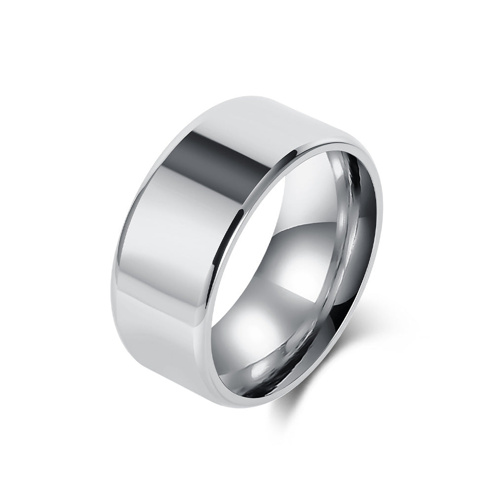 Modern Stainless Steel Ring — Gold / Silver / Black