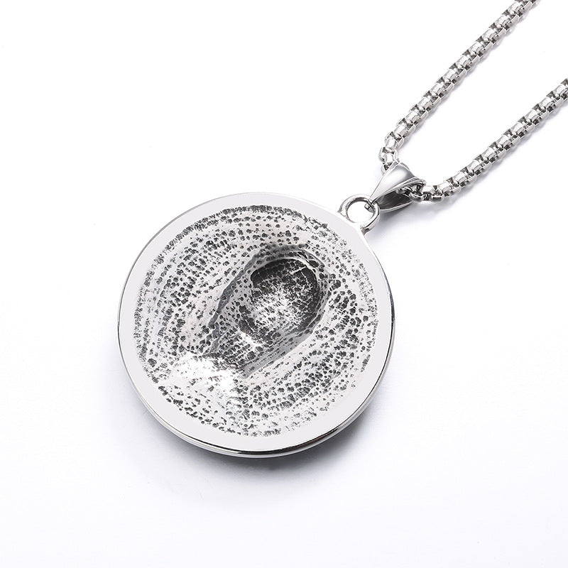Stainless Steel Necklace – Vintage Viking Pendant For Men