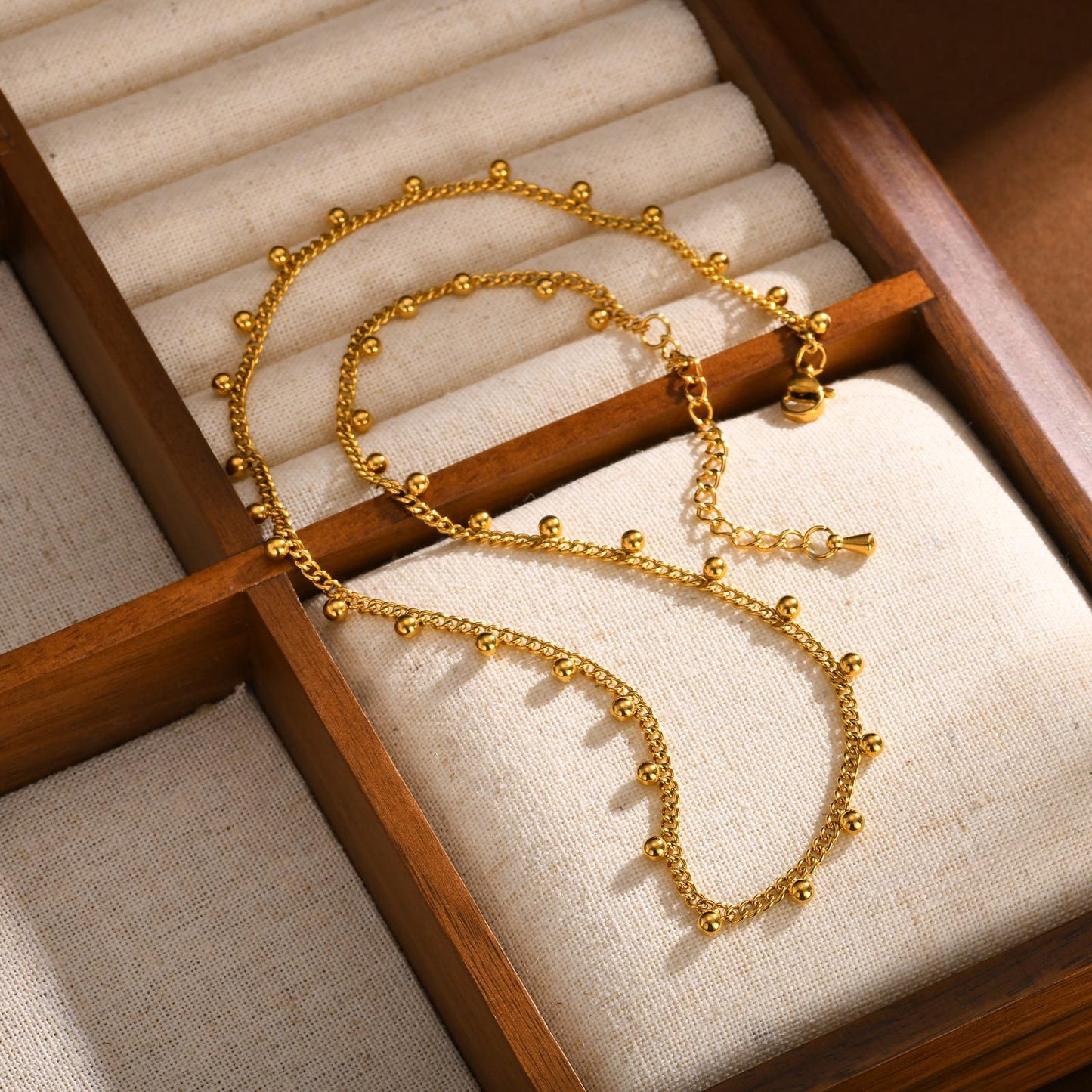 European And American Jewelry Wholesale Stainless Steel Necklace Set