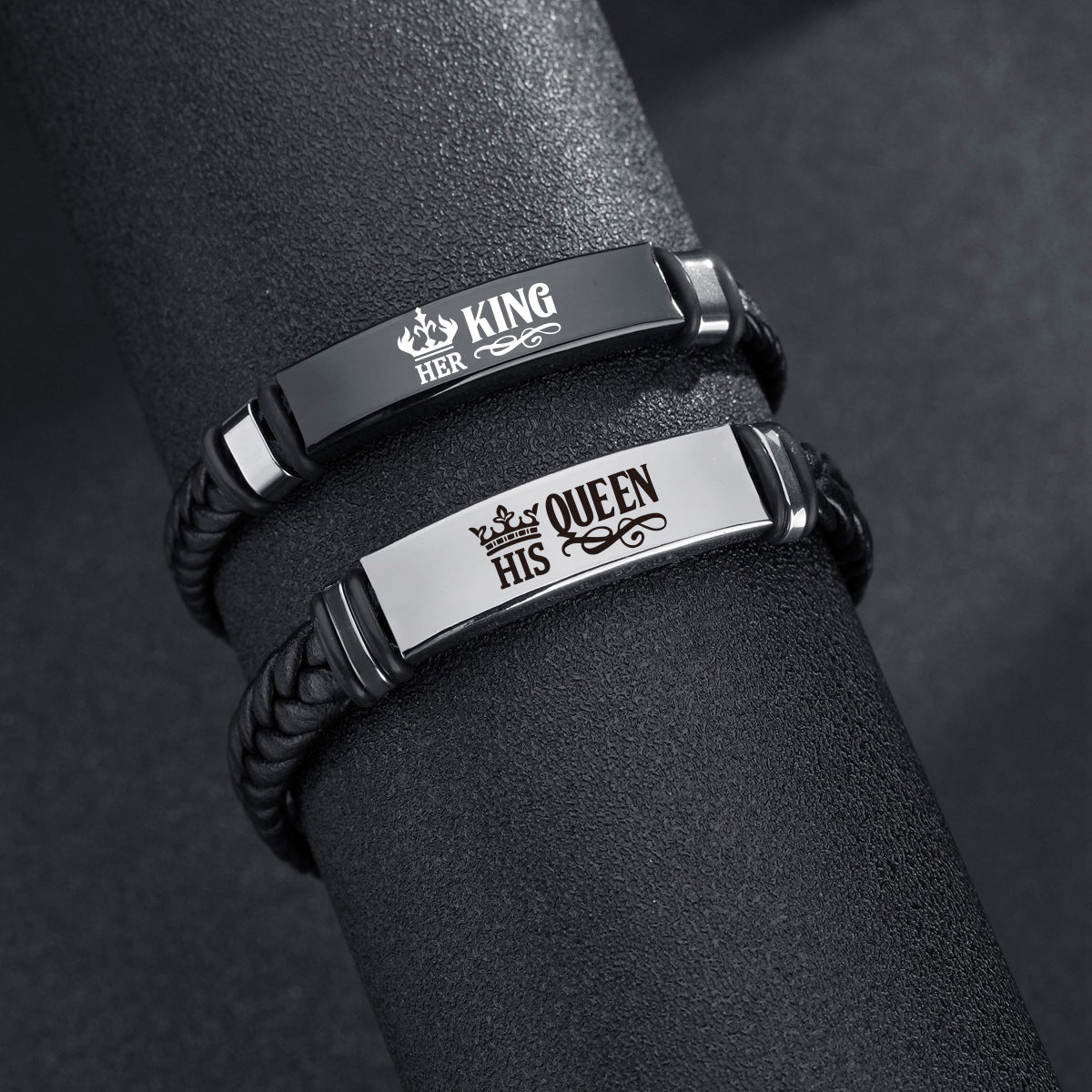 Planderful Unisex Genie Stainless Steel Bracelet Handwoven