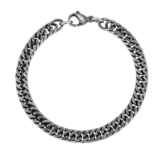 Braided Stainless Steel Bracelet Unisex
