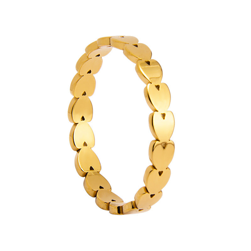 Infinite Love Titanium Steel Valentine's Day Couple Rings - Japanese Korean Style